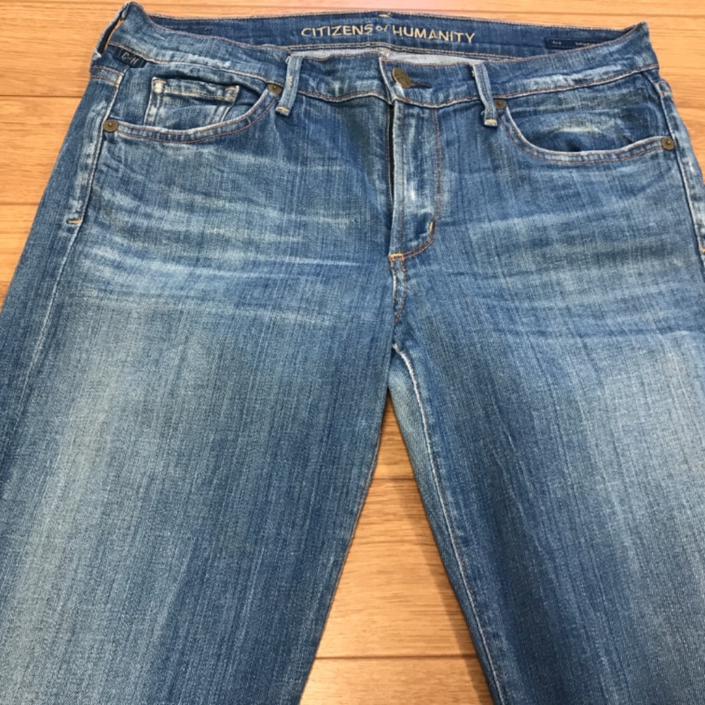 Citizens of Humanity “Ava” low-rise straight leg jeans (size 30) - Picture 5 of 12